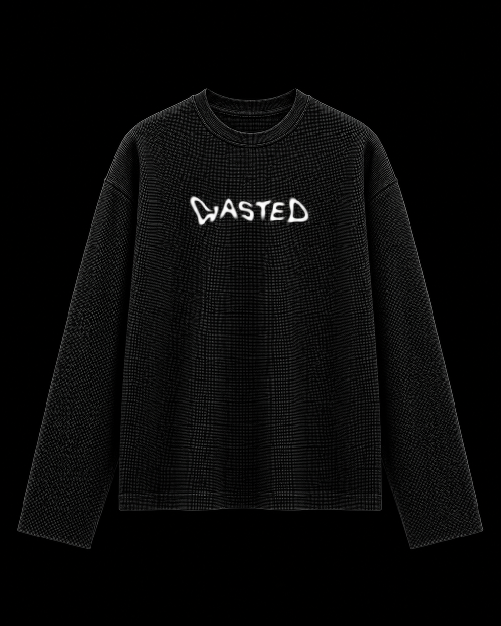 !Wasted Full Sleeved Waffle