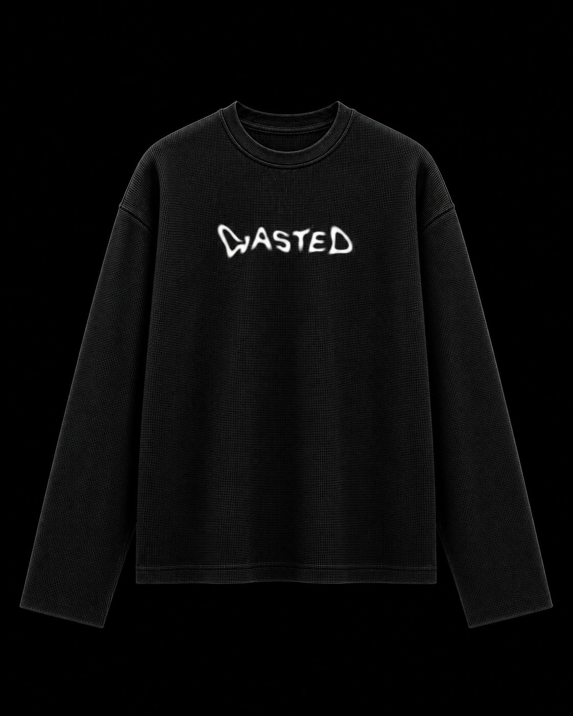 !Wasted Full Sleeved Waffle