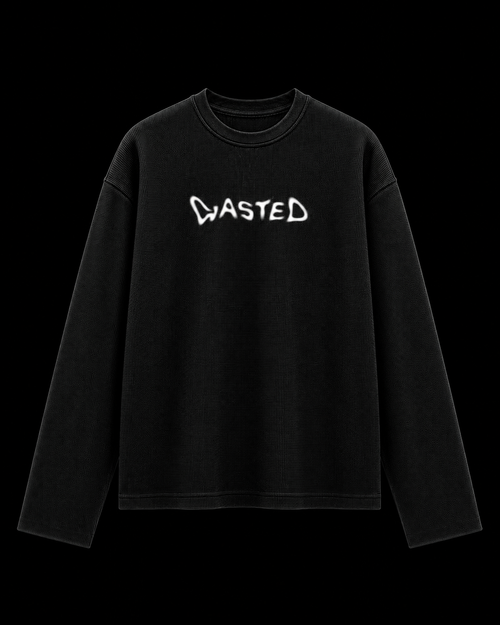 !Wasted Full Sleeved Waffle