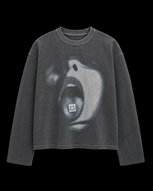 Acidwash Waffle Full Sleeves