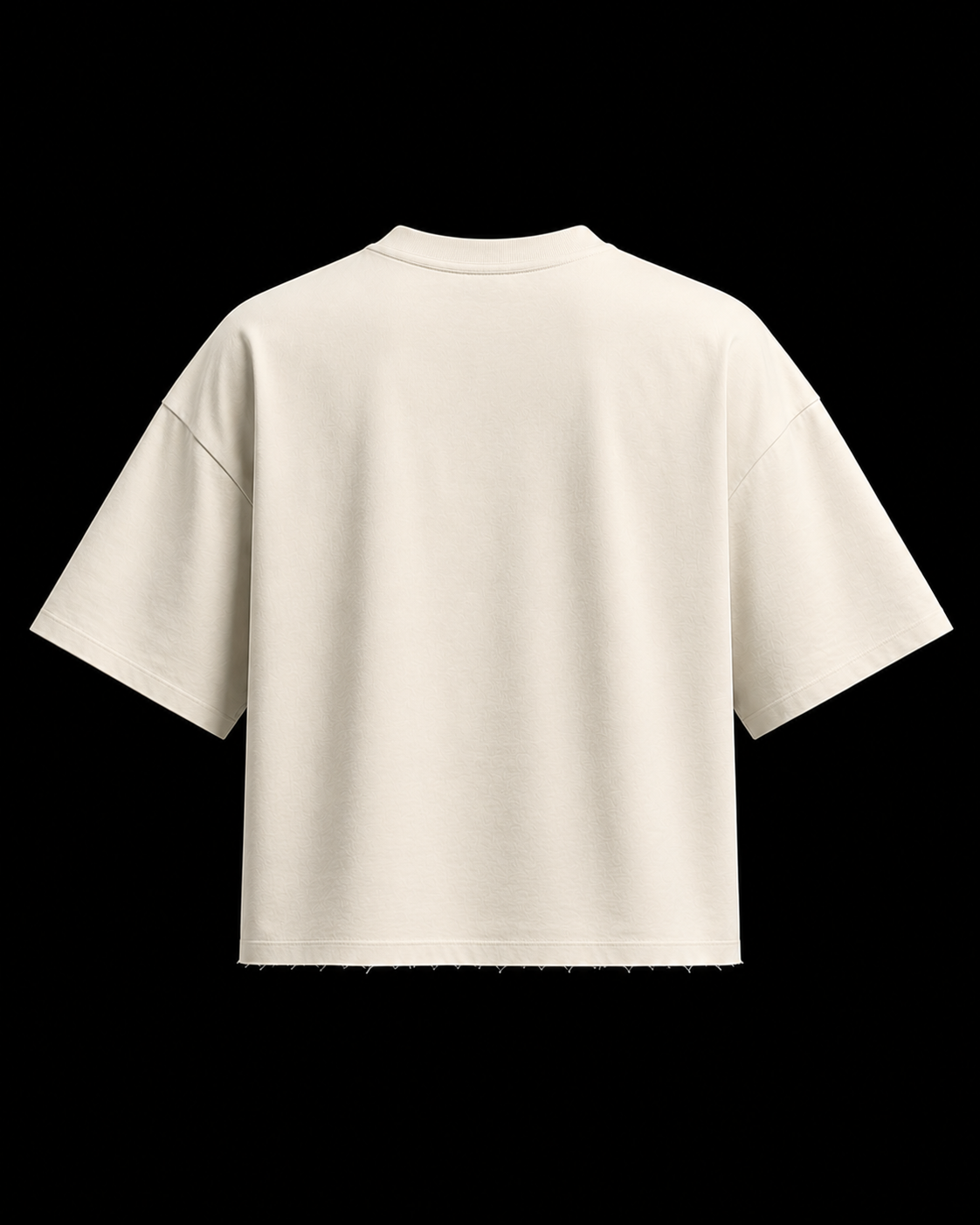 Kok Off-white Boxy Cropped