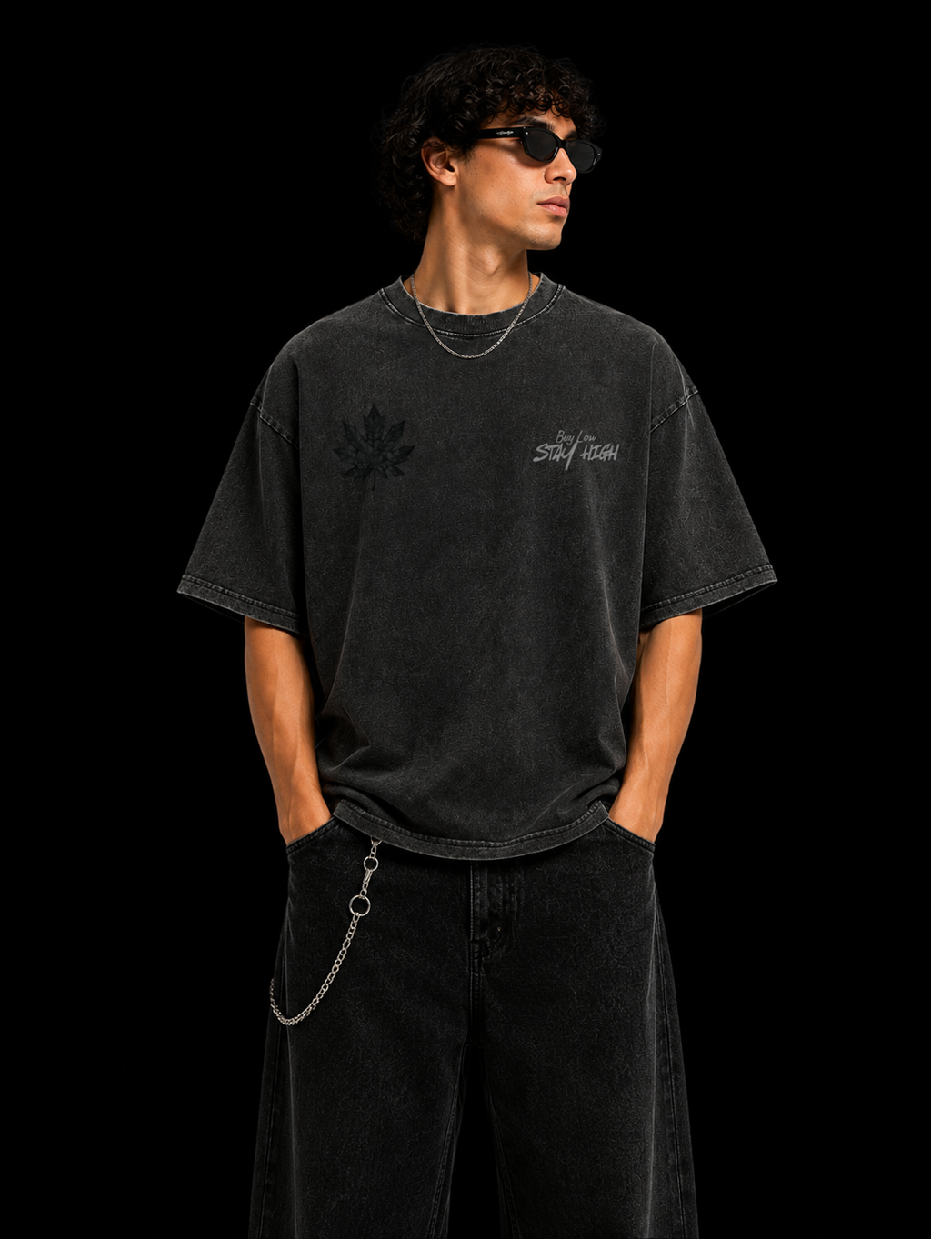 Buy Low Stay High Faded Tee