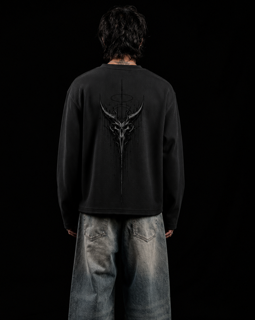 Khaos Waffle Knit Full Sleeves