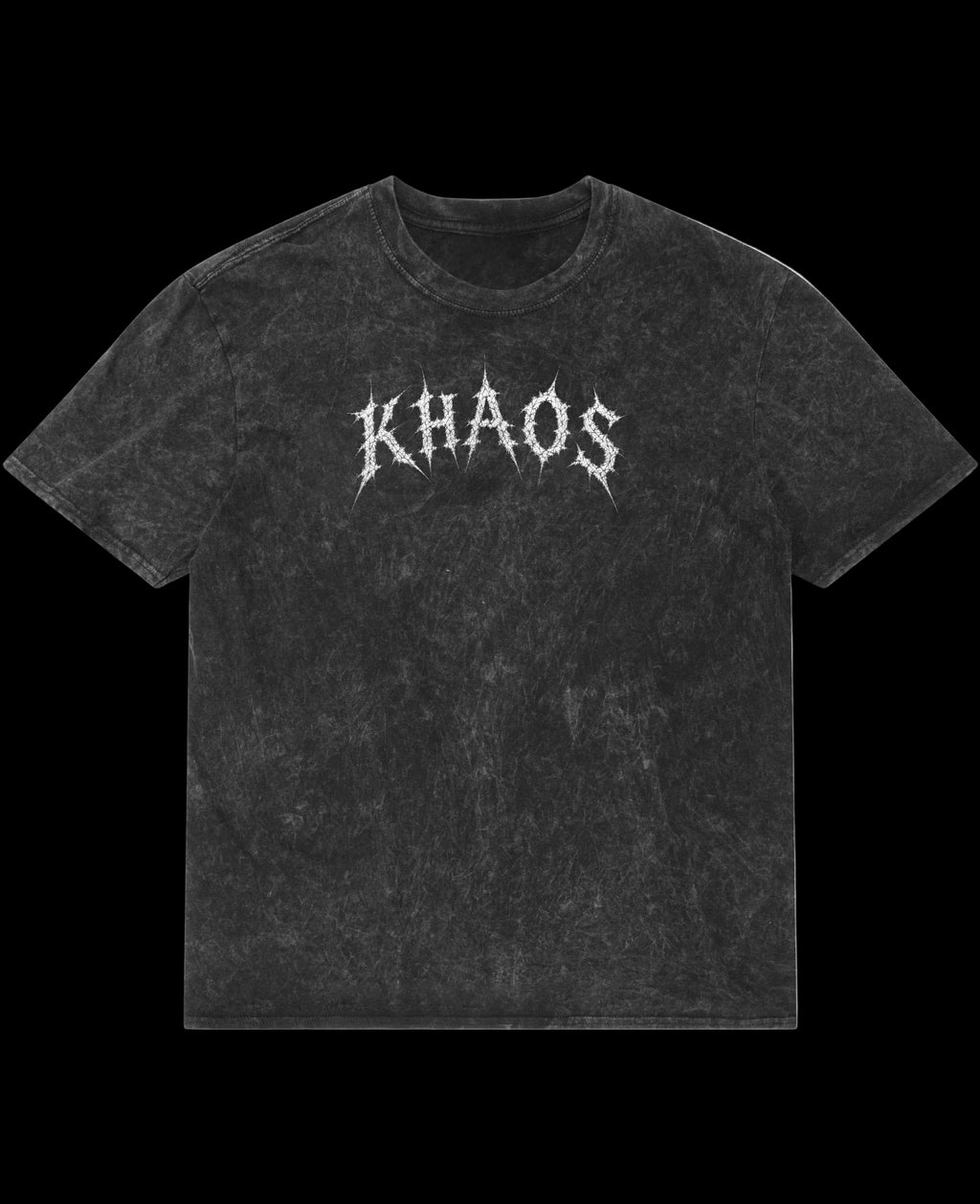 Acidwash Oversized T-shirt Front Design