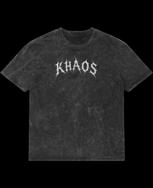 Acidwash Oversized T-shirt Front Design